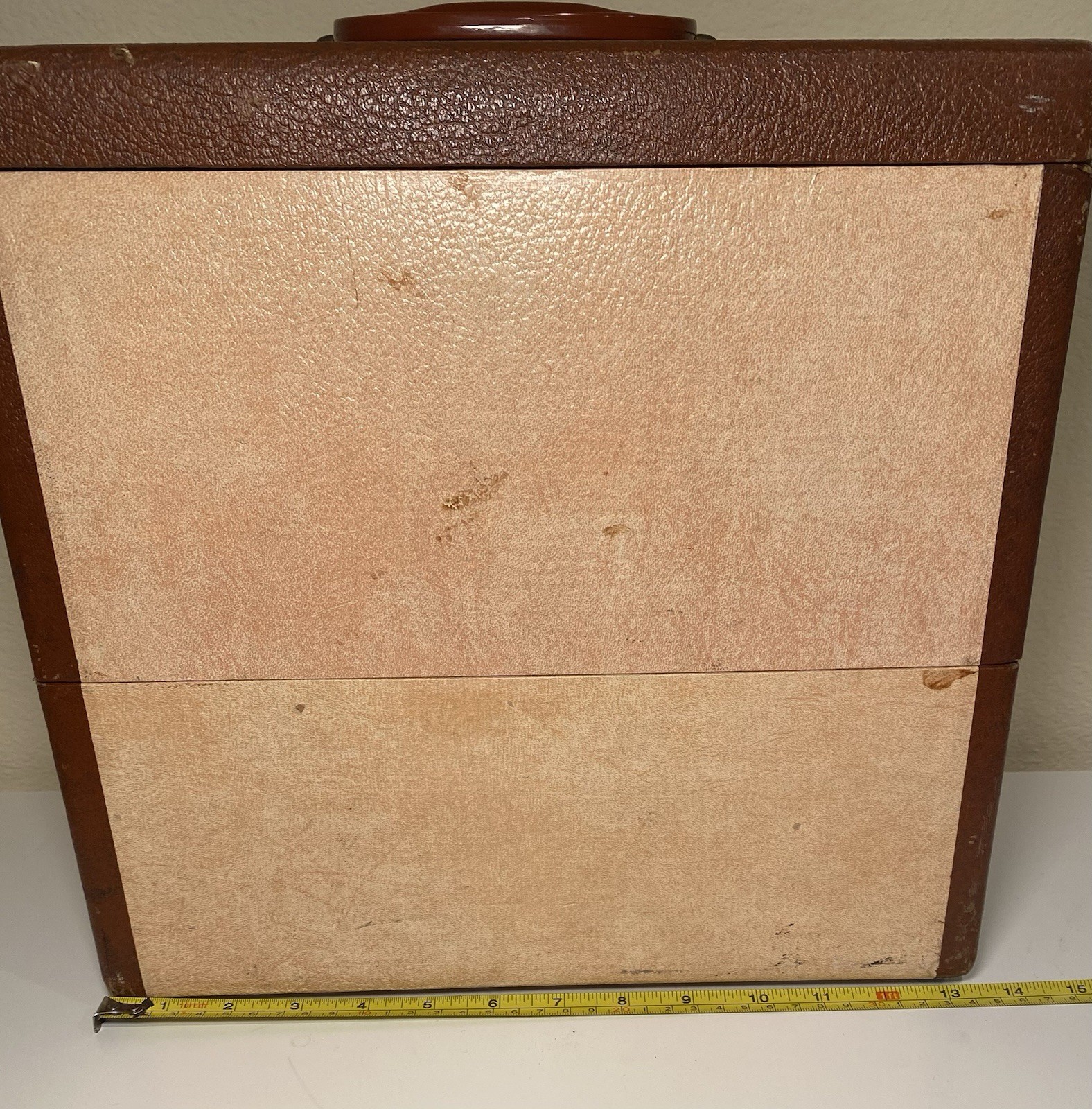 Vintage Barnett & Jaffe Baja Slide Carrying Case Red 2 Level Stackable Case
