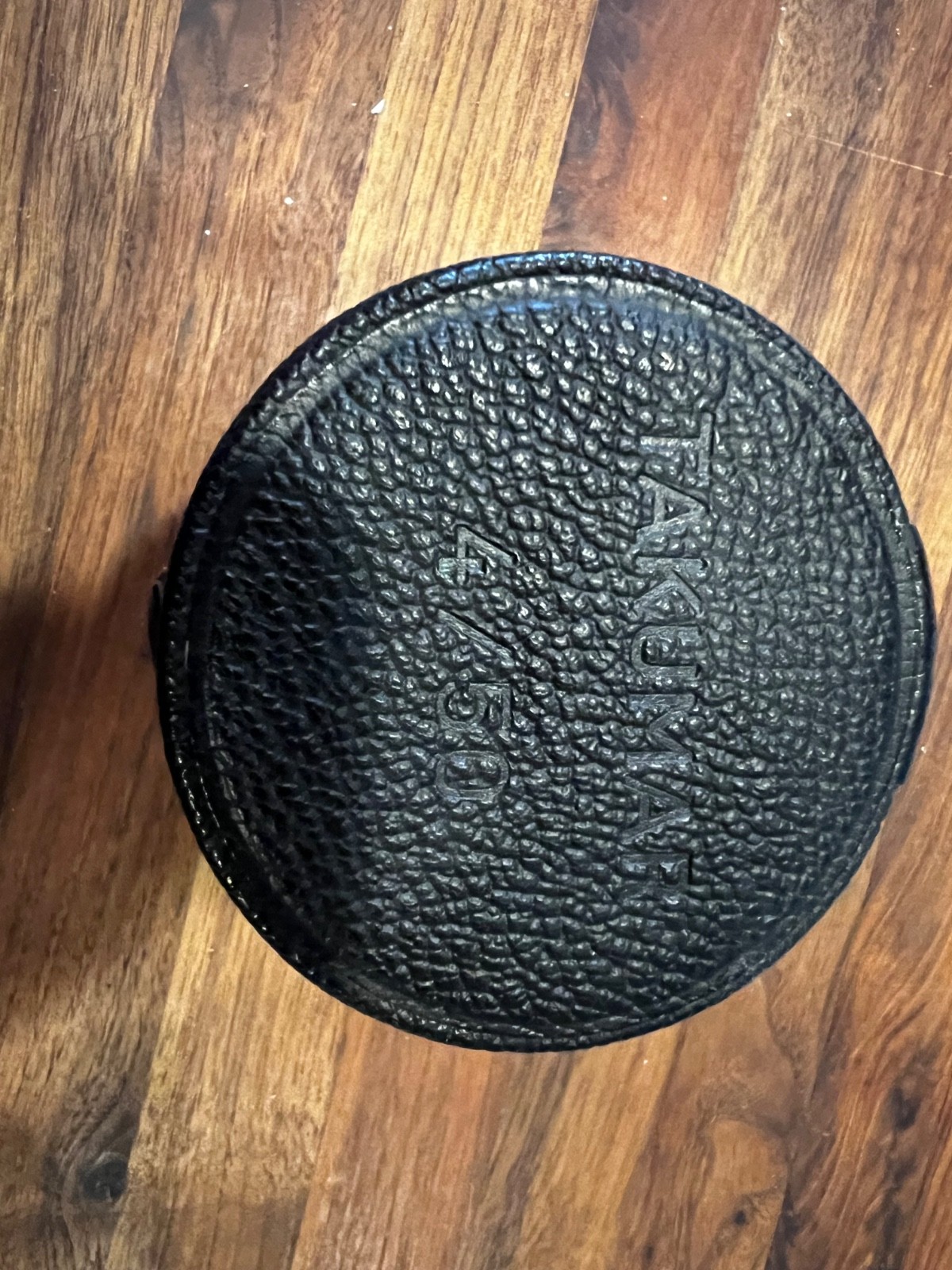Vintage Asahi Pentax Takumar 50mm f/4 Macro Lens Leather Case Only 4/50 Clean