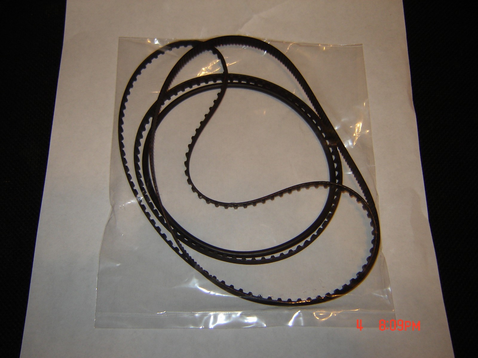 16MM, Elmo TRV-16 Projector Belts,TRV-16 Belts 4 Belt Set, New Elmo Belt Kit.