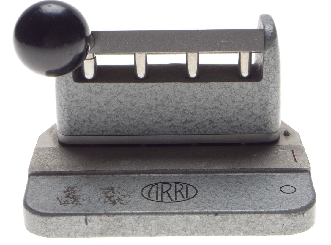 Arri punch large format negative film punch repro equipment movie cinematography