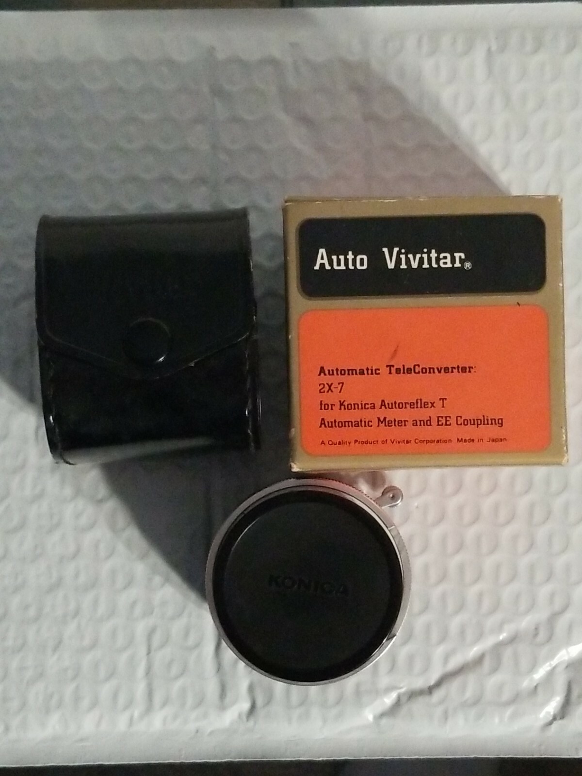 Vintage Auto Vivitar Automatic Teleconverter 2X-7 Konica Autoreflex T 24-7306
