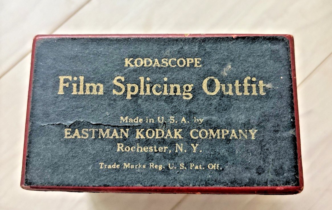 Eastman Kodak Company Kodascope Film Splicing Outfit Original Packaging