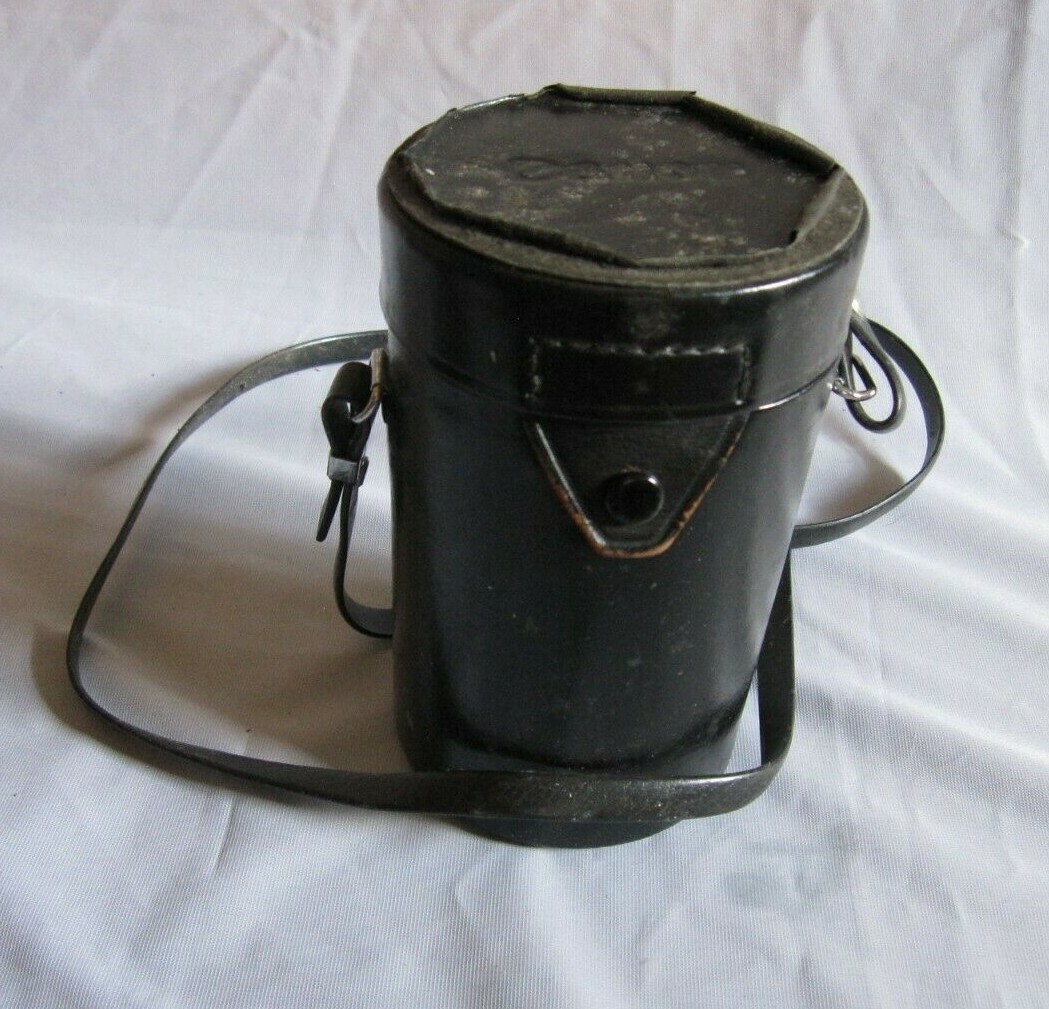 Vintage Canon Lens Hard Case Made In Japan 6”