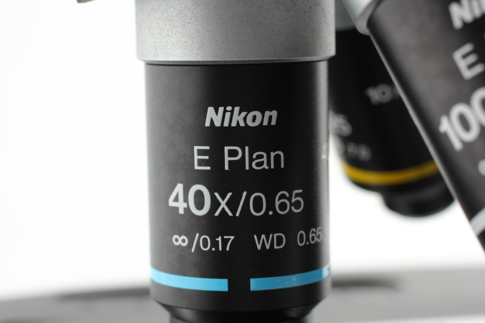 [MINT] Nikon Eclipse E200 Microscope E Plan 4x 10x 40x 100x Oil lens From Japan