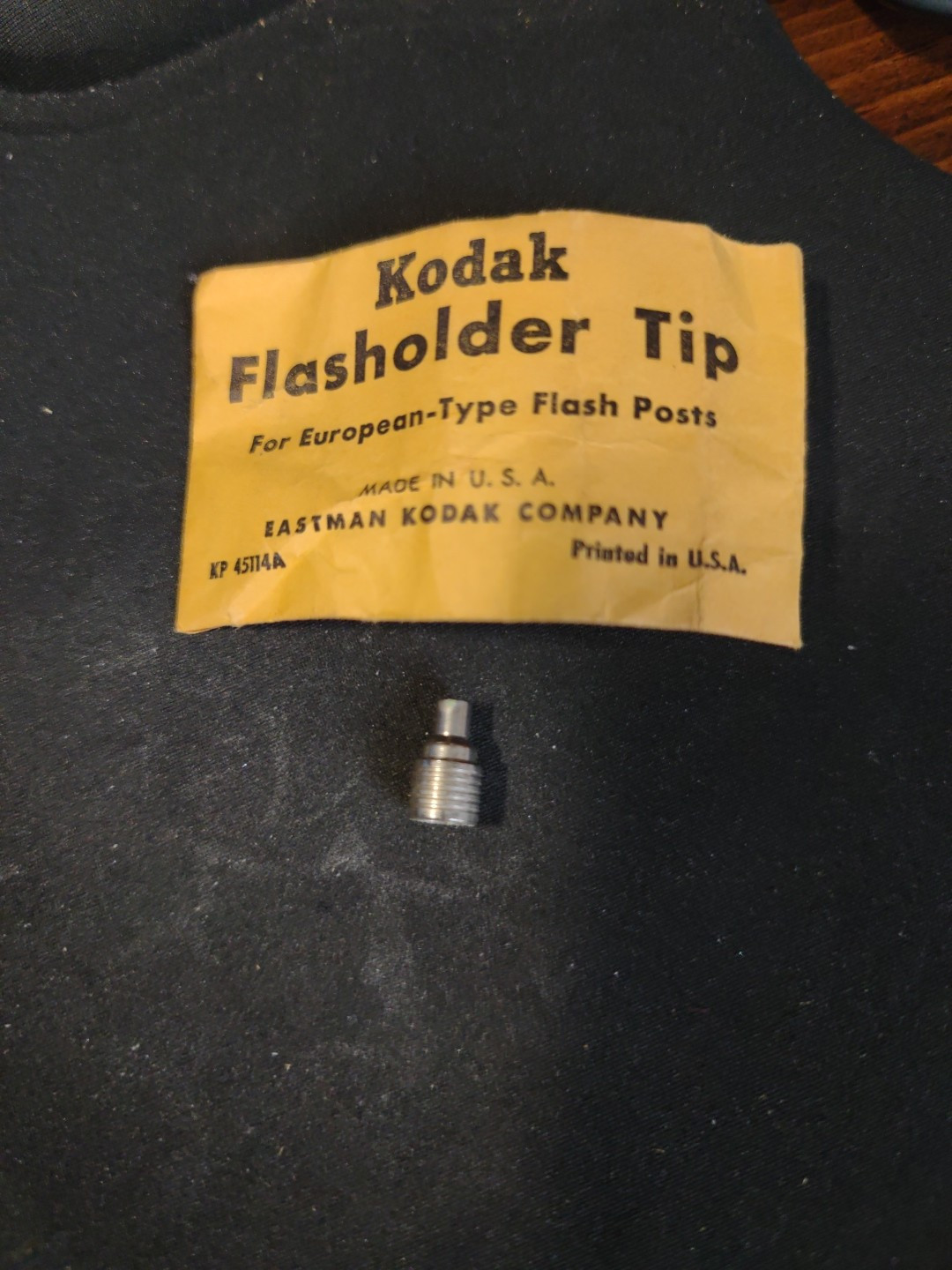 Kodak Flasholder Tip for European-Type Flash Posts