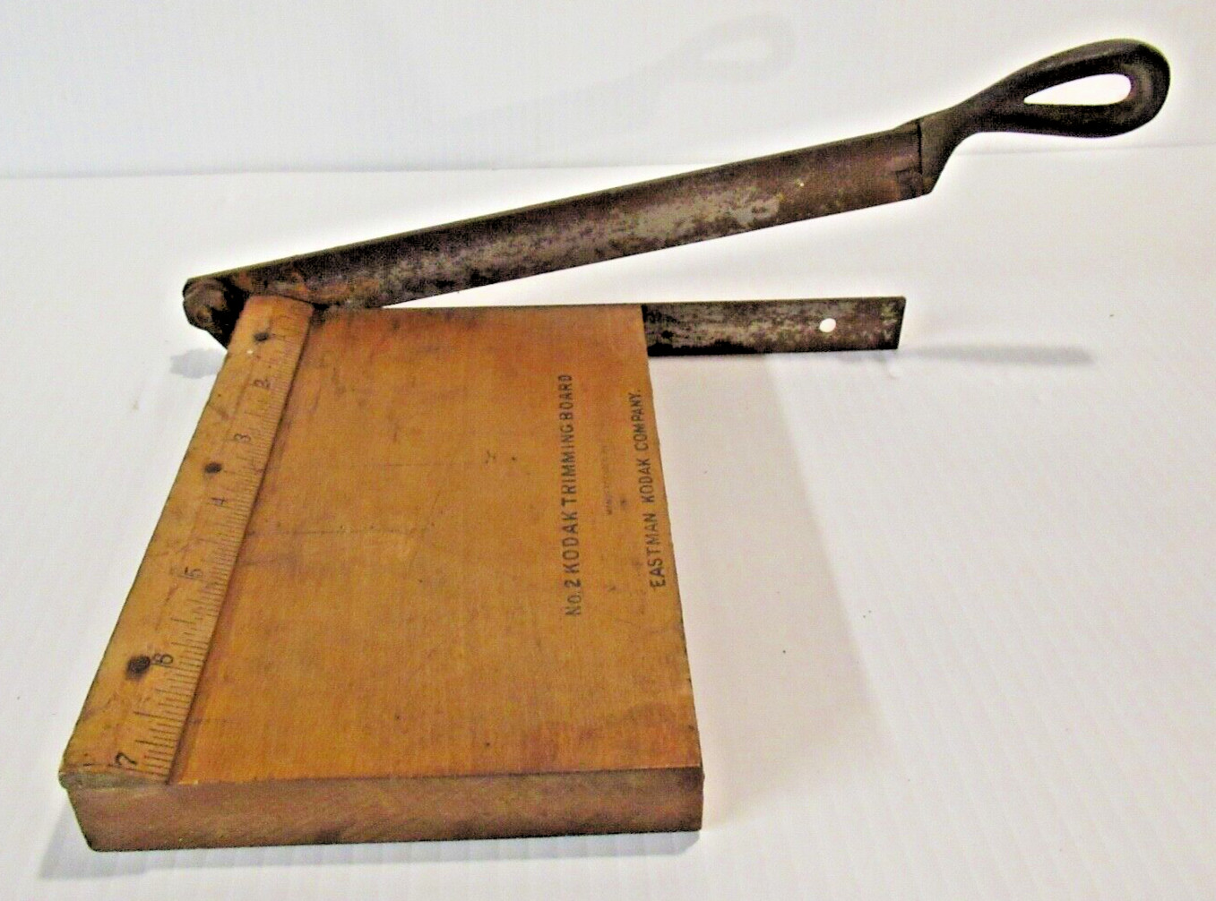 Vintage Eastman Kodak No. 2 Trimming Board Film Negative Cutter Photography