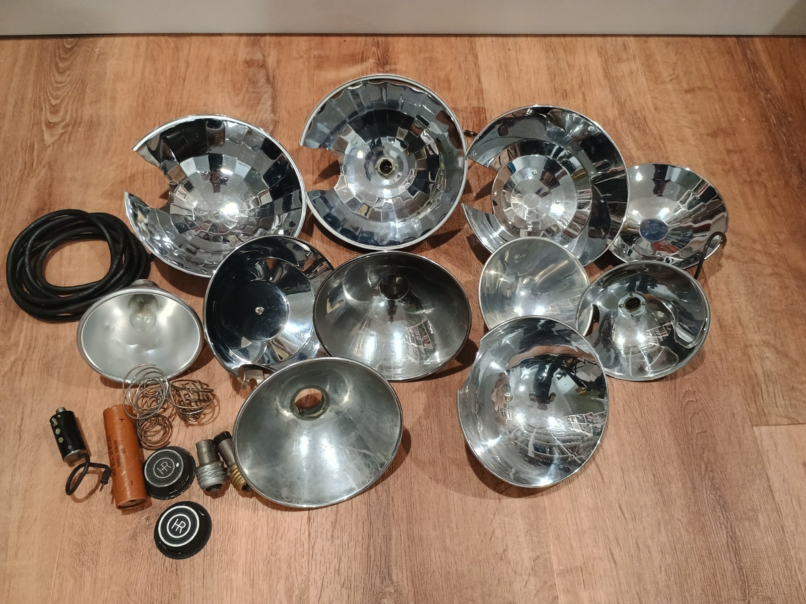 Lot of Vintage Camera Flash Reflectors