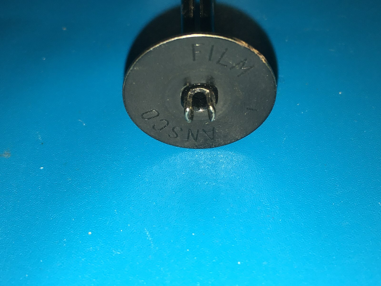 Vintage ANSCO Film Roll Metal Spool 1 7/8″ x 3/4″
