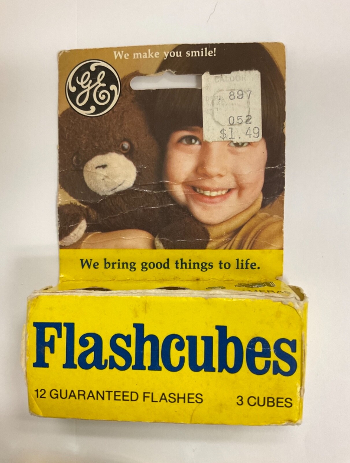 Vintage GE Flash Cubes 3 cubes 12 flashes for Standard Flash Cube Cameras – Read