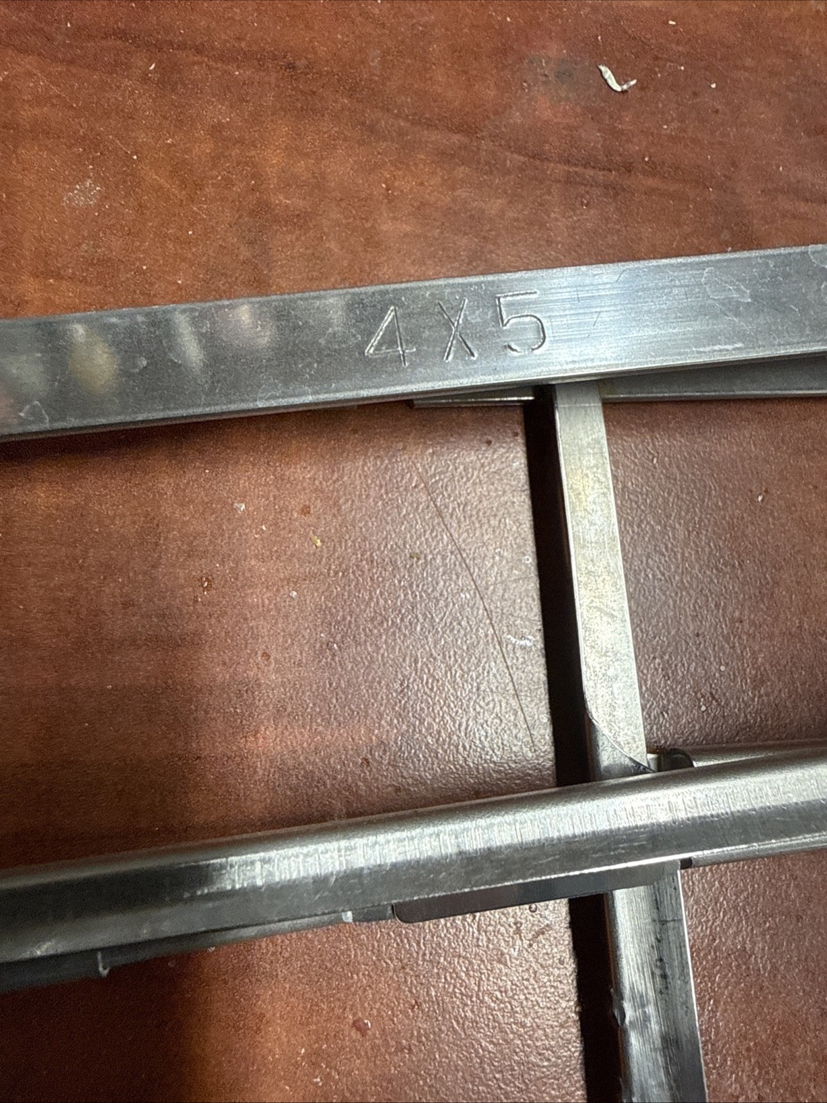 Vintage Genuine 5x KODAK STAINLESS STEEL MULTIPLE 4”x5” FILM HANGER 4x – 4”x5”