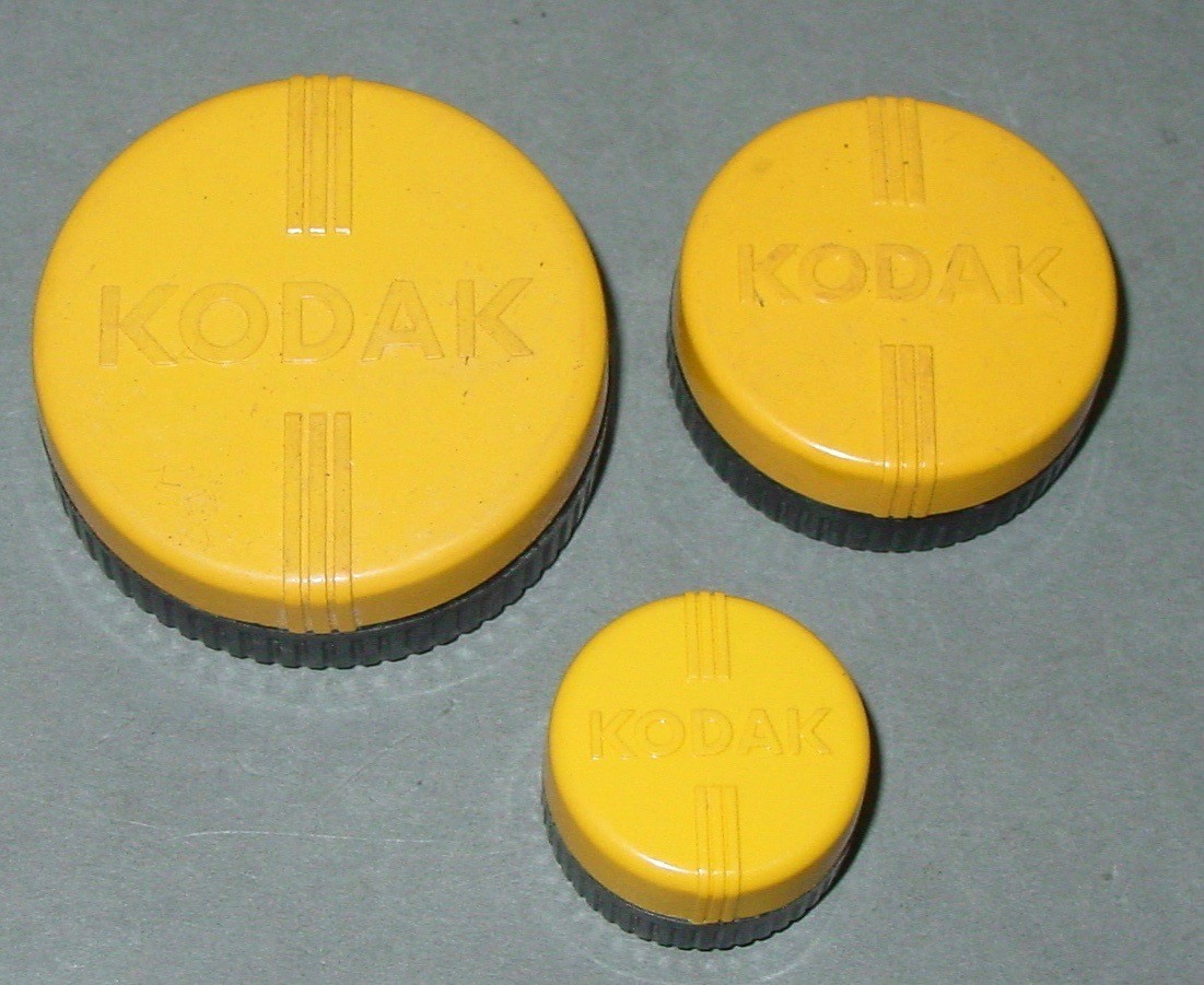 Vintage KODAK Lens Filter Can Mixed Lot Old School Photography Art Parts Supply