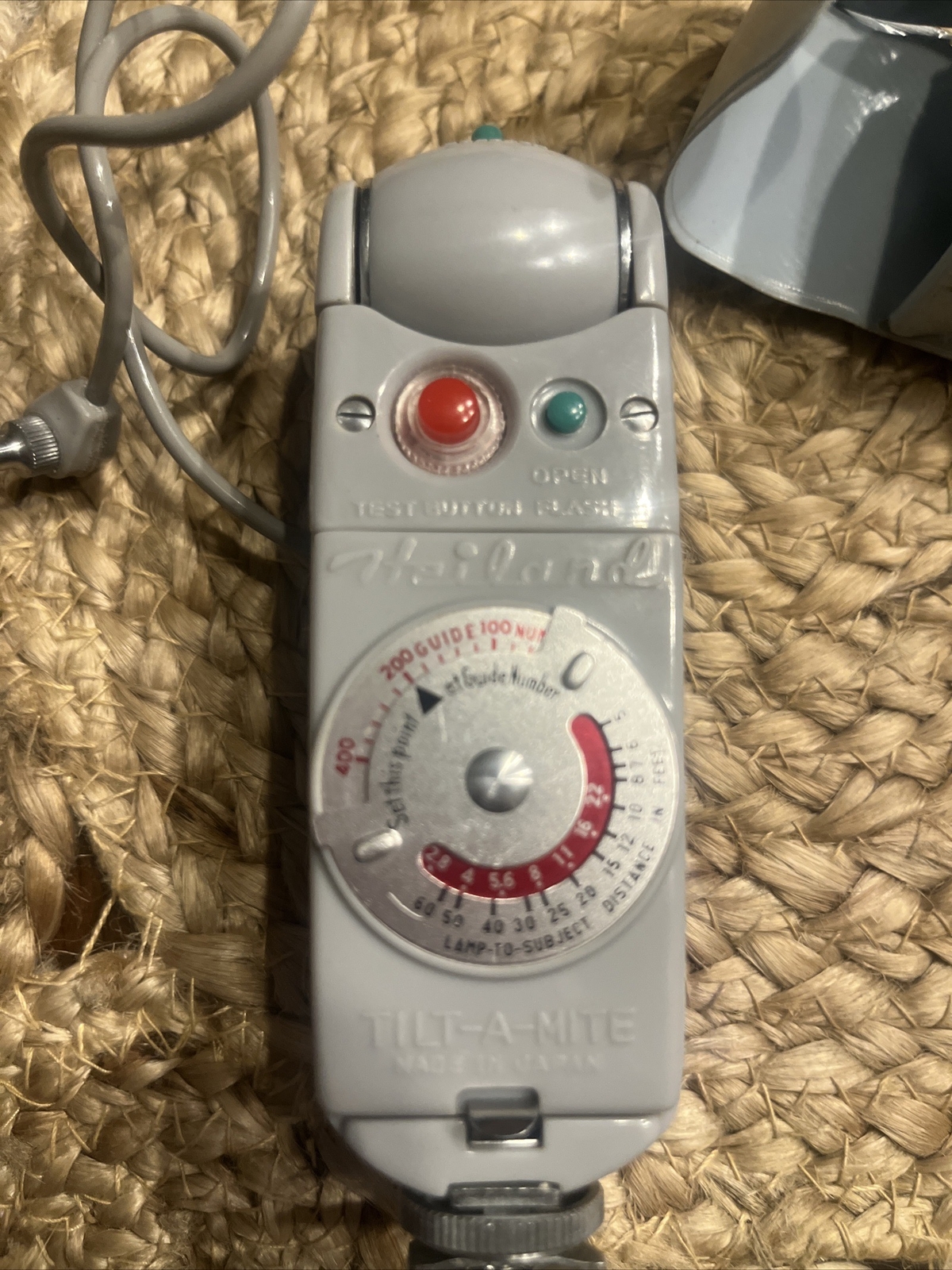 Heiland Tilt-A-Mite Camera Flash Unit Vintage (006)