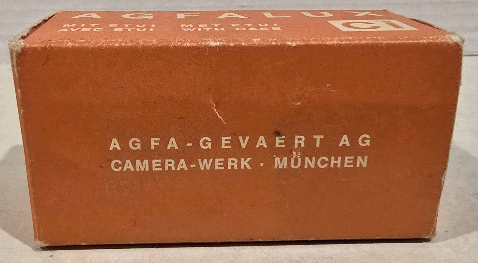 Vintage Agfa Agfalux Ci K-M 6843 Original Box & Instructions No Bulbs