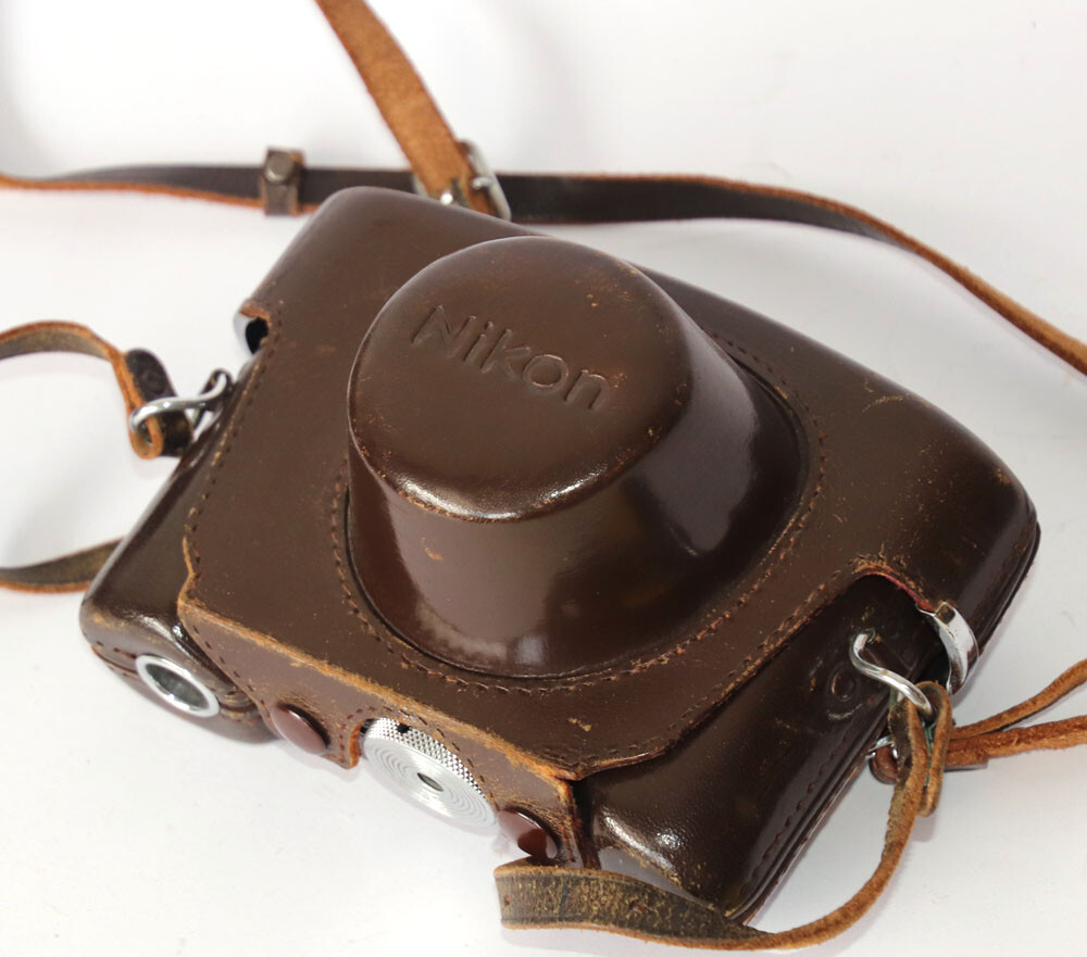 Nikon case for SP rangefinder camera.