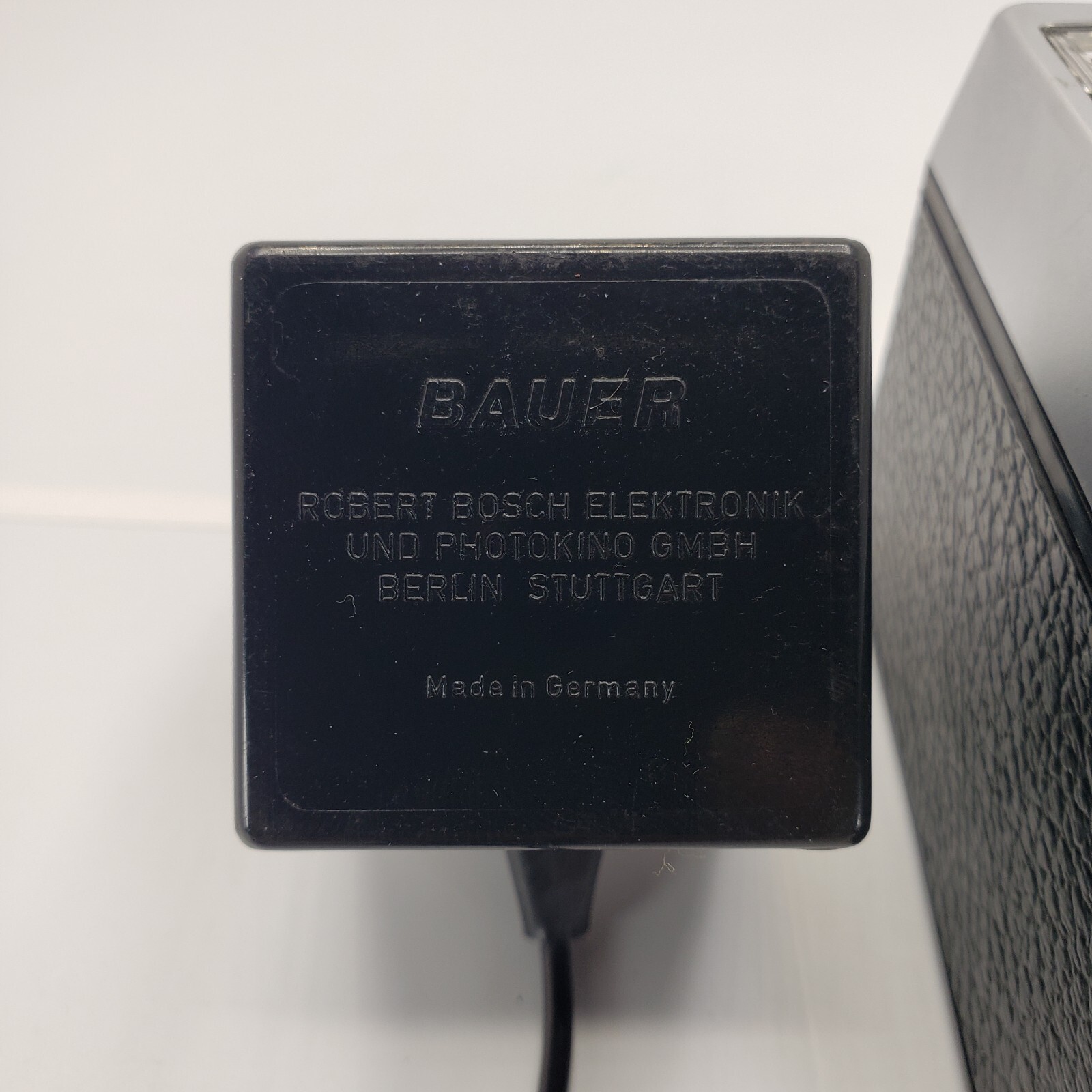 Vintage Bauer E200 AutoBlitz / UltraBlitz Flash With Plug , Made In Germany