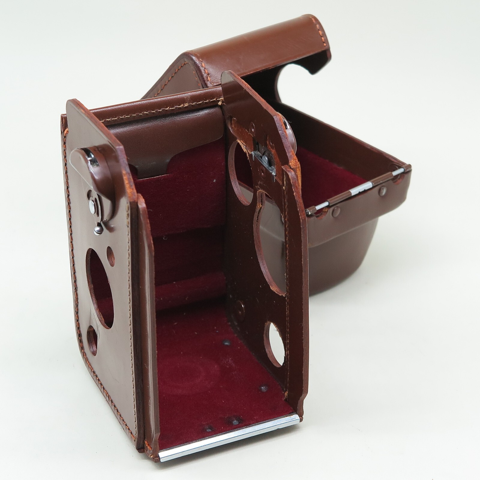 Original Leather case for Tele-Rolleiflex – Fine vintage condition