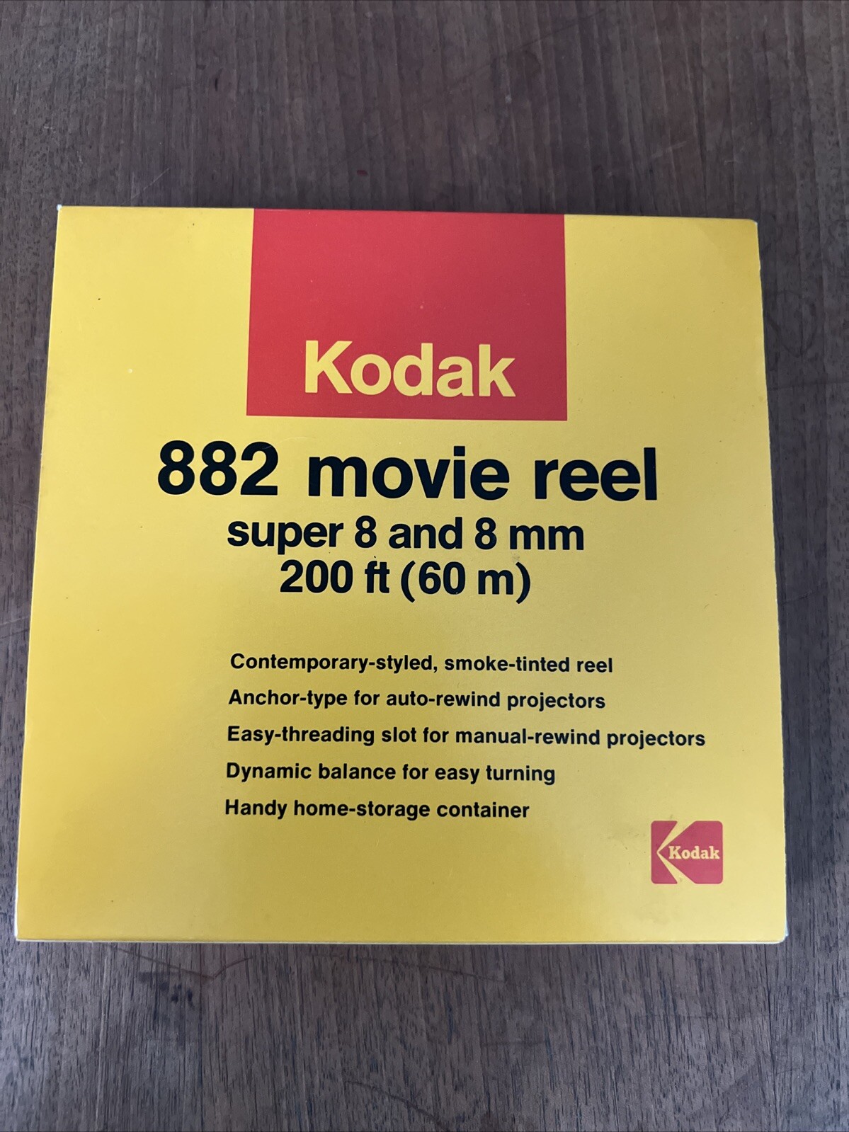 Vintage Kodak 882 Super 8mm Movie Reel 200 ft (5 inch) Reel Only NIB