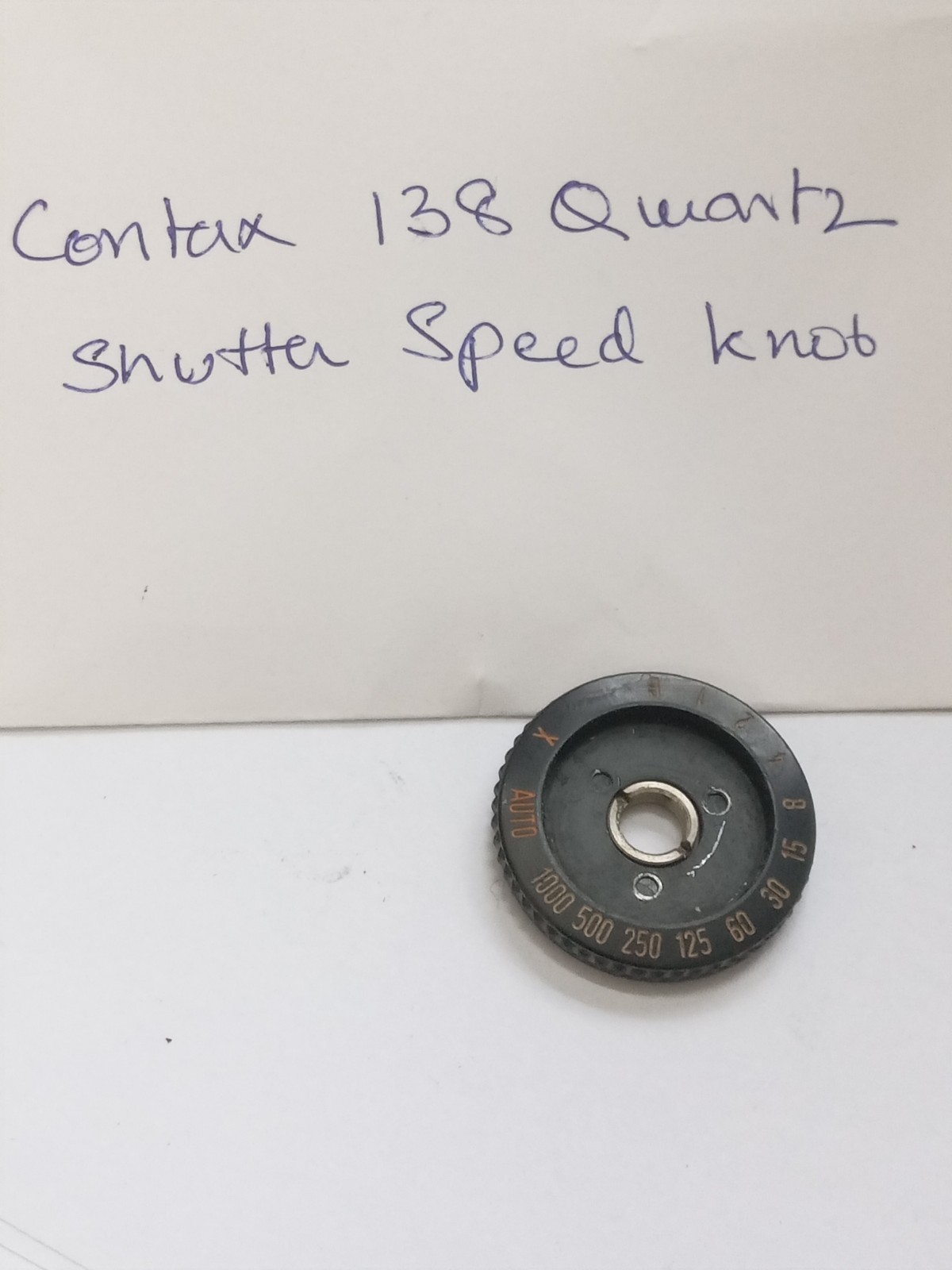 Contax 138 Quartz Shutter Speed Knob Original Used Spare Part