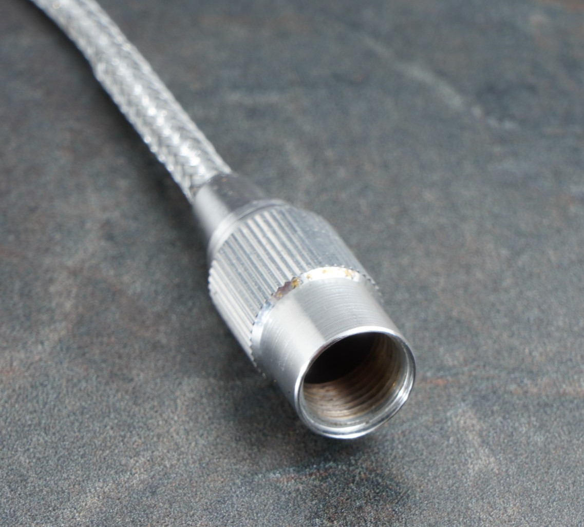 -[EX++]EARLY Silver Nikon AR-2 Cable Shutter Release SP S4 S3 S F S2 Leica