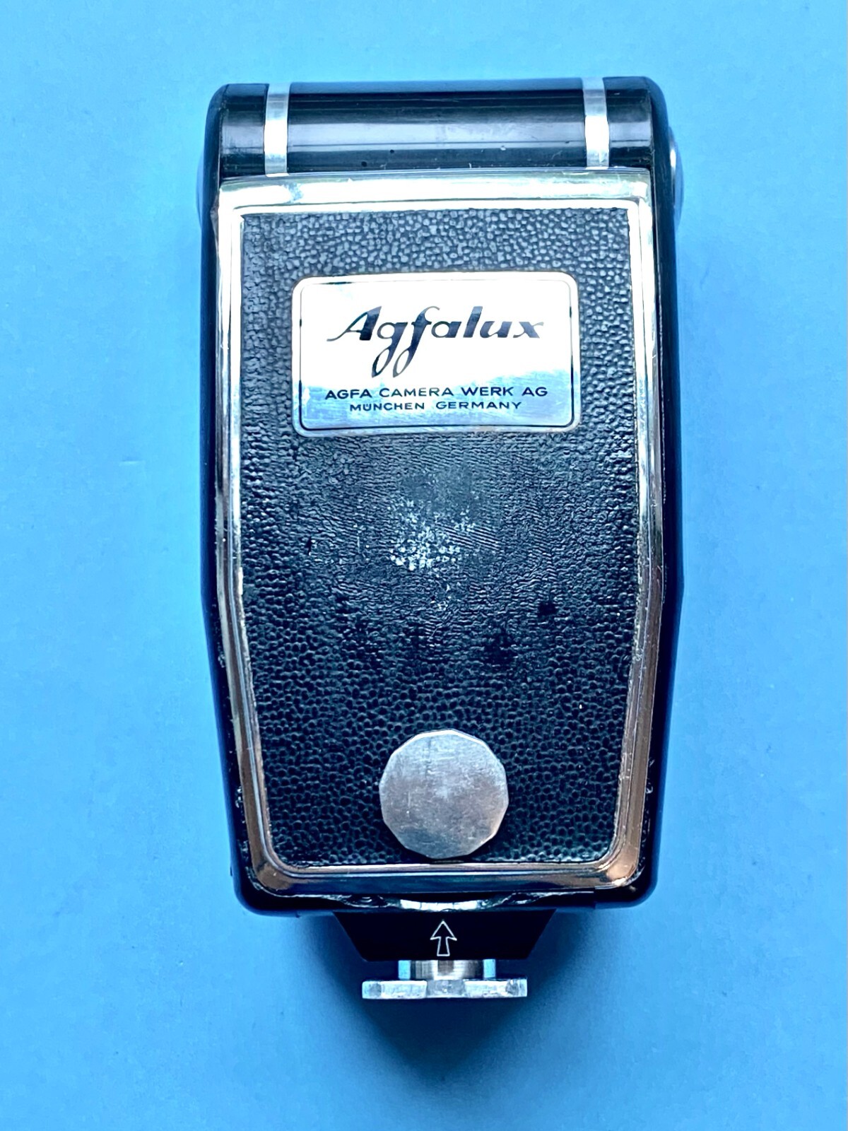 Vintage Agfa Agfafux Type 6871 German Pocket Flashgun w/ instructions &case