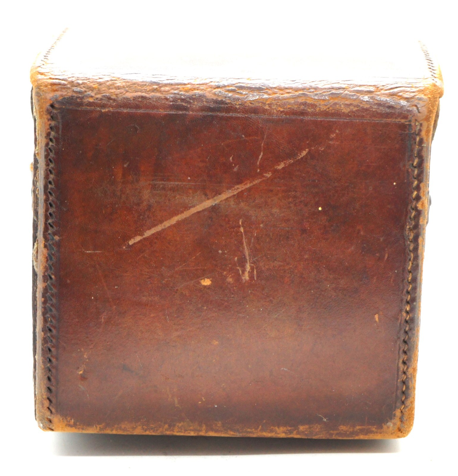 Solid LEATHER CASE VINTAGE 6×9 cm CAMERA or other Made by Watson & Son 1918
