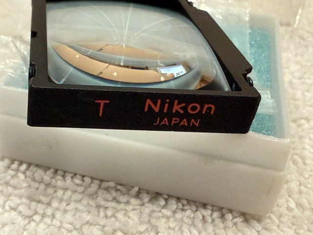 VINTAGE NIKON F3 TYPE T FOCUSING SCREEN ORIGINAL MADE IN JAPAN W/ BOX