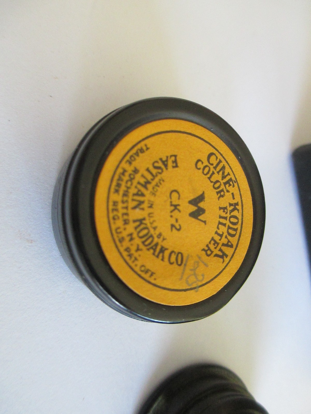 Cine-Kodak Filter Mount for F-1-9 Made in USA Eastman Movie Camera A13