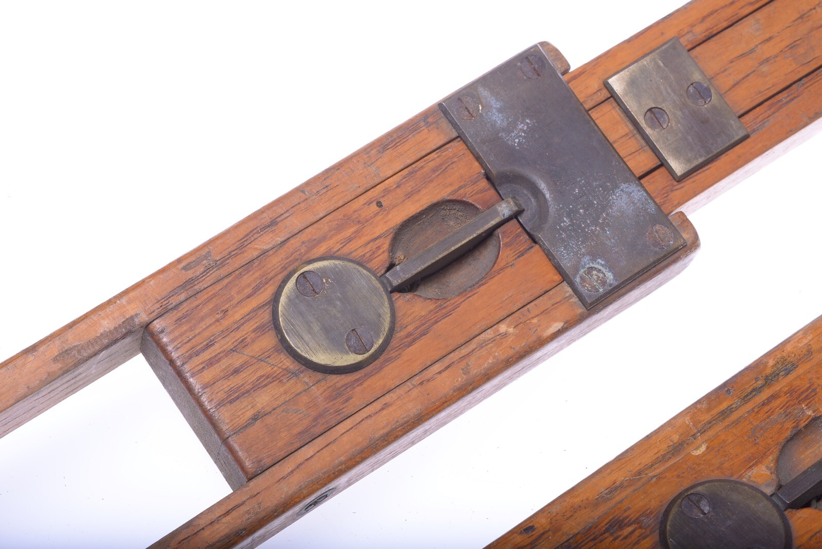 ✅ ANTIQUE WOOD TRIPOD 147CM, 57.87″ THORNTON? ROSS? LANCASTER? FIELD CAMERAS
