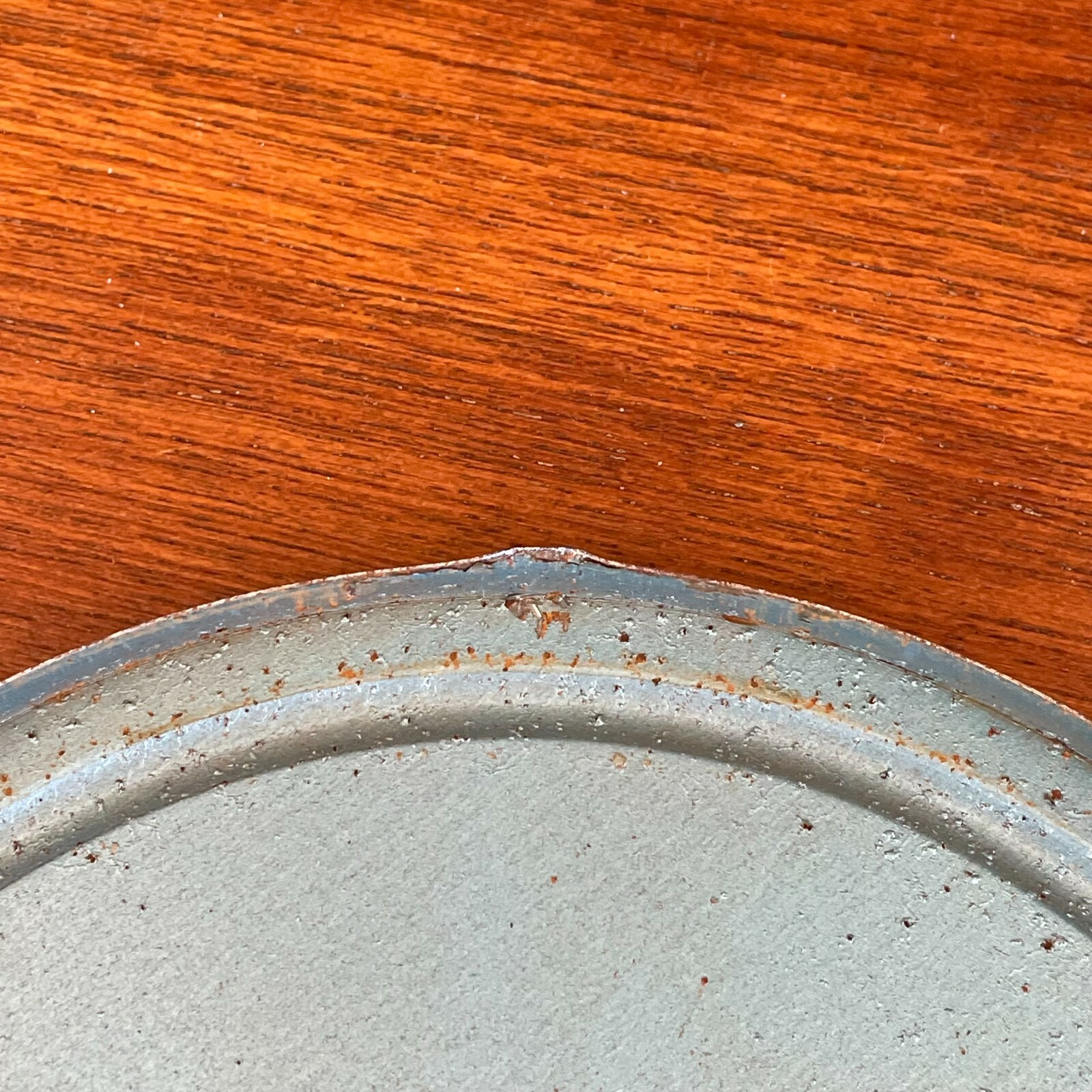 Amco Oklahoma City 5 Inch Standard 8mm Film Reel – Rusted Dented See Condition