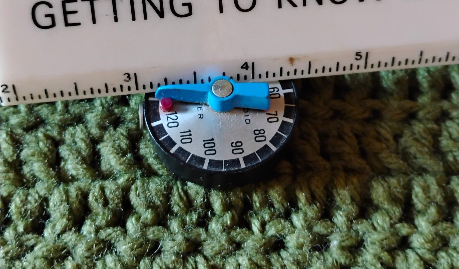 Vintage Polaroid Development Timer – Model #128 – Used Original Camera Watch