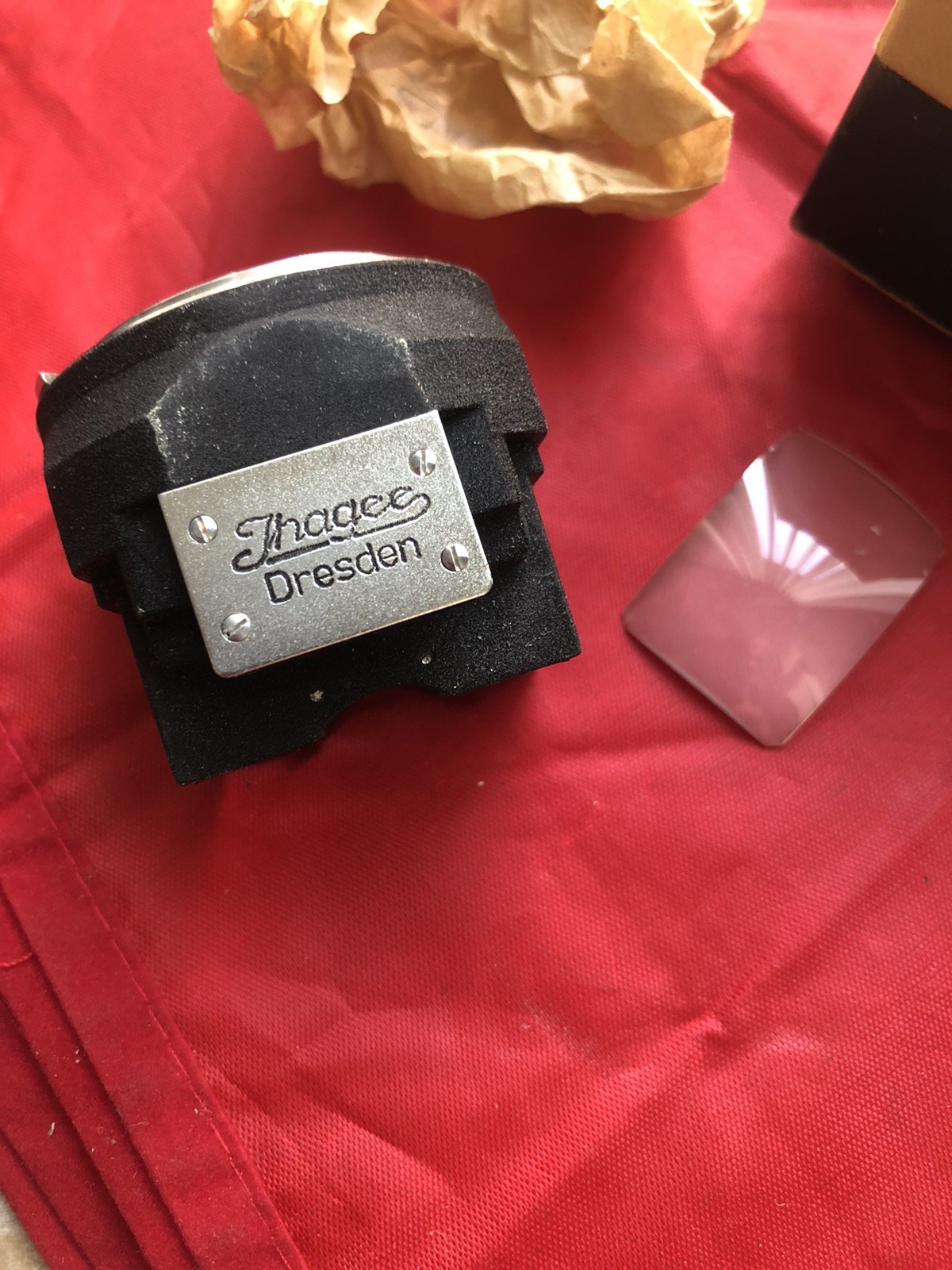 Exakta Magnifier Viewfinder With Ground Glass Germany For Exakta