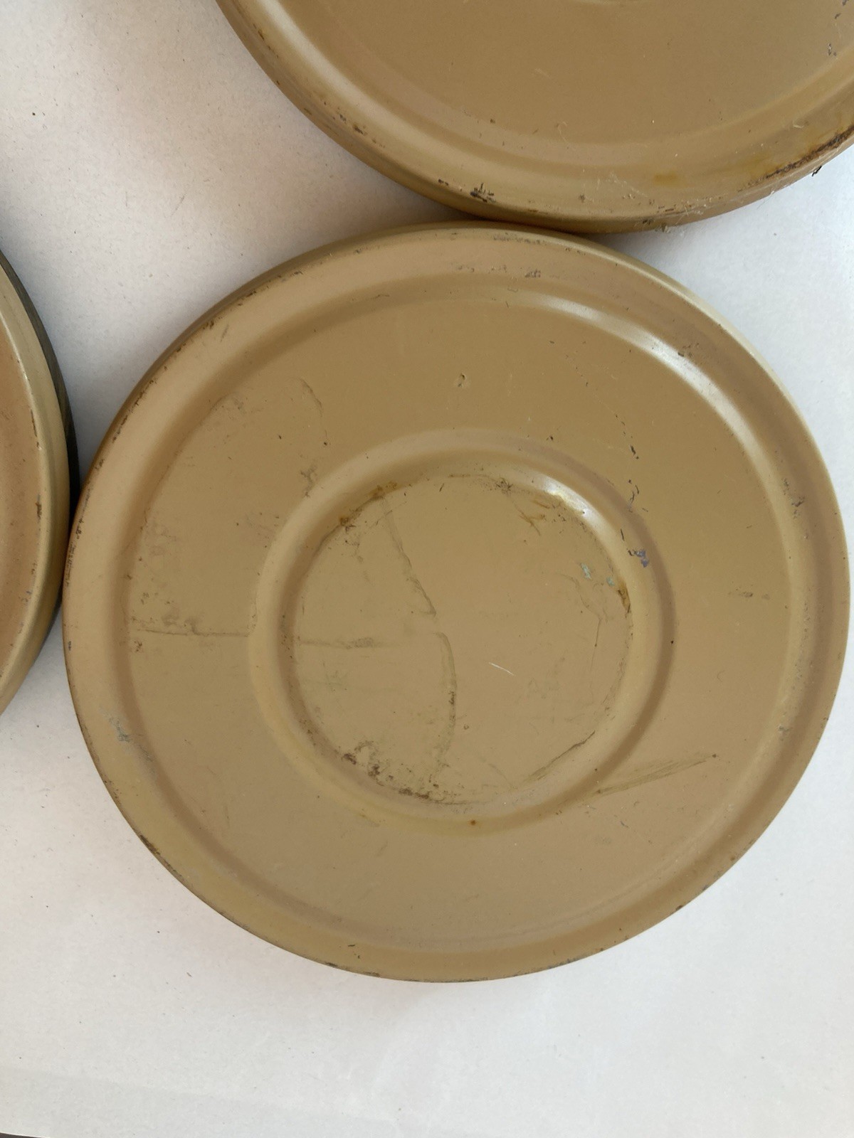 Set of 8 8mm Film Reel and Can Harwood See description