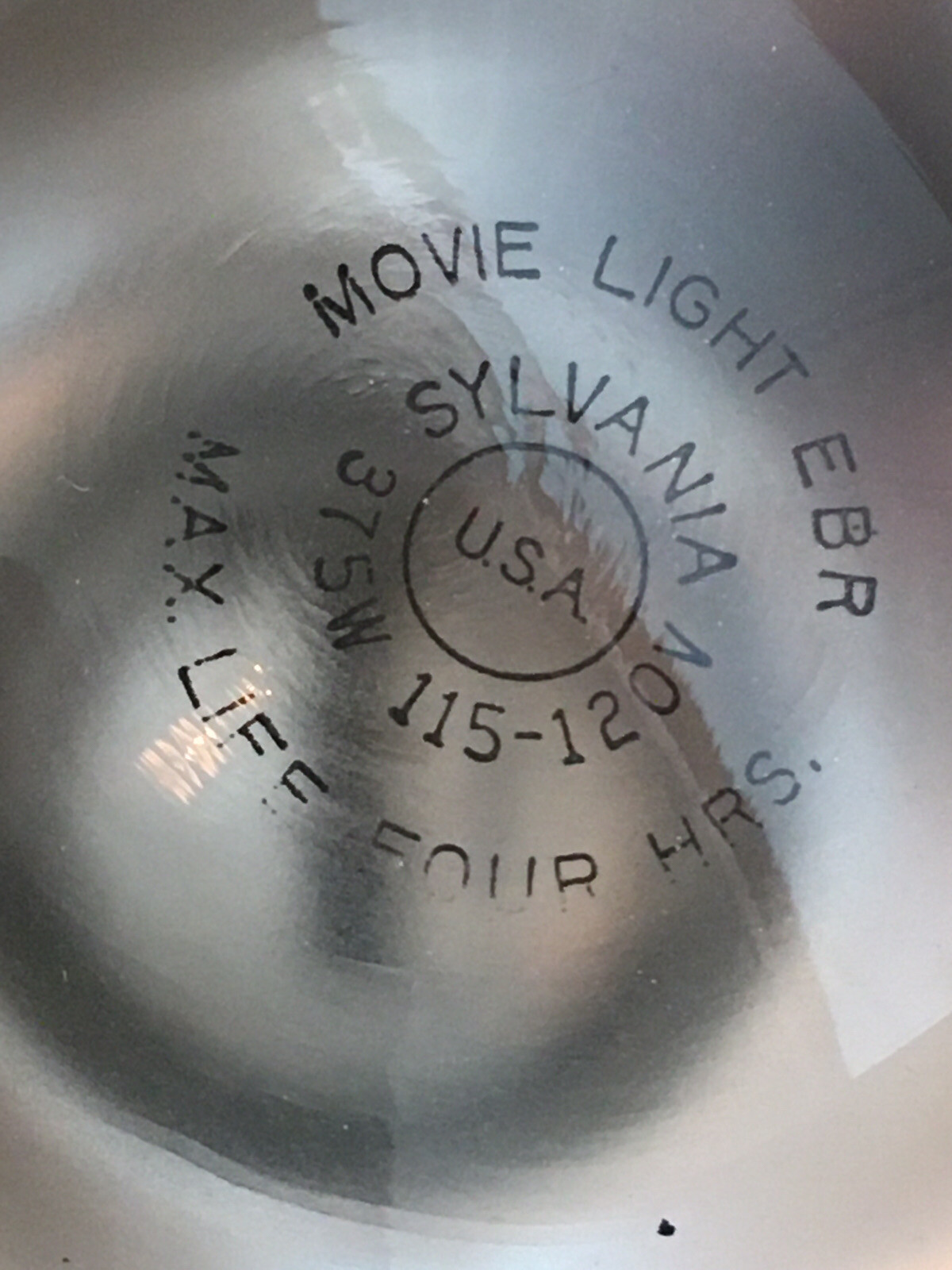 VTG WORKS GREAT! Holiday Movie Camera Light Bar Cat. No. 2200 – 3 BULBS INCLUDED
