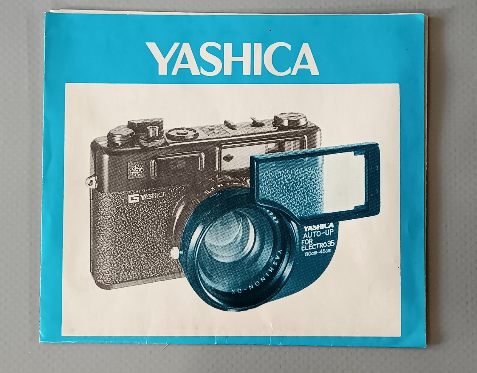 Yashica Auto-Up for YASHICA ELECTRO 35 80cm-45cm with Leather Case