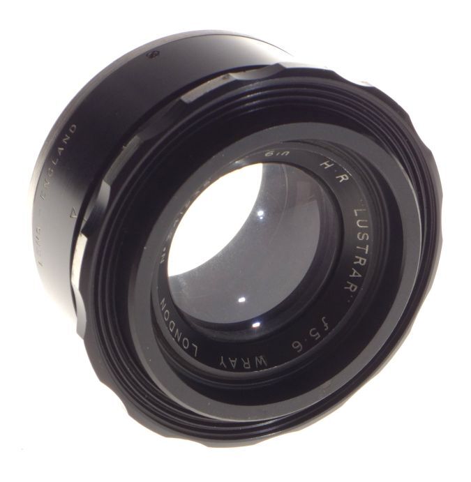 Wray London 6in h.r. Lustrar high resolution lens f5.6 with adapter ring