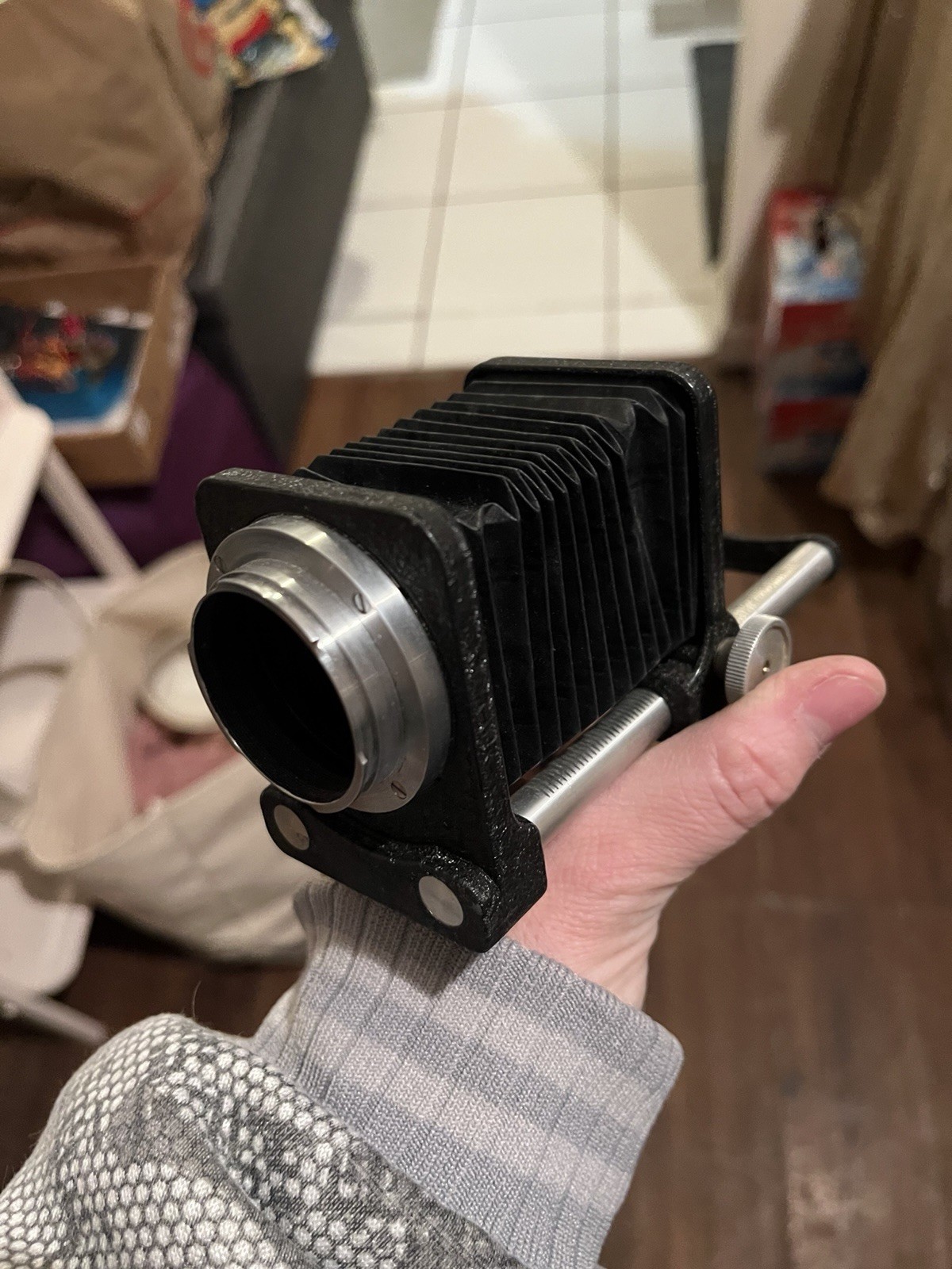 Bellowscope Camera Bellows with Ihagee Dresden Germany Mount