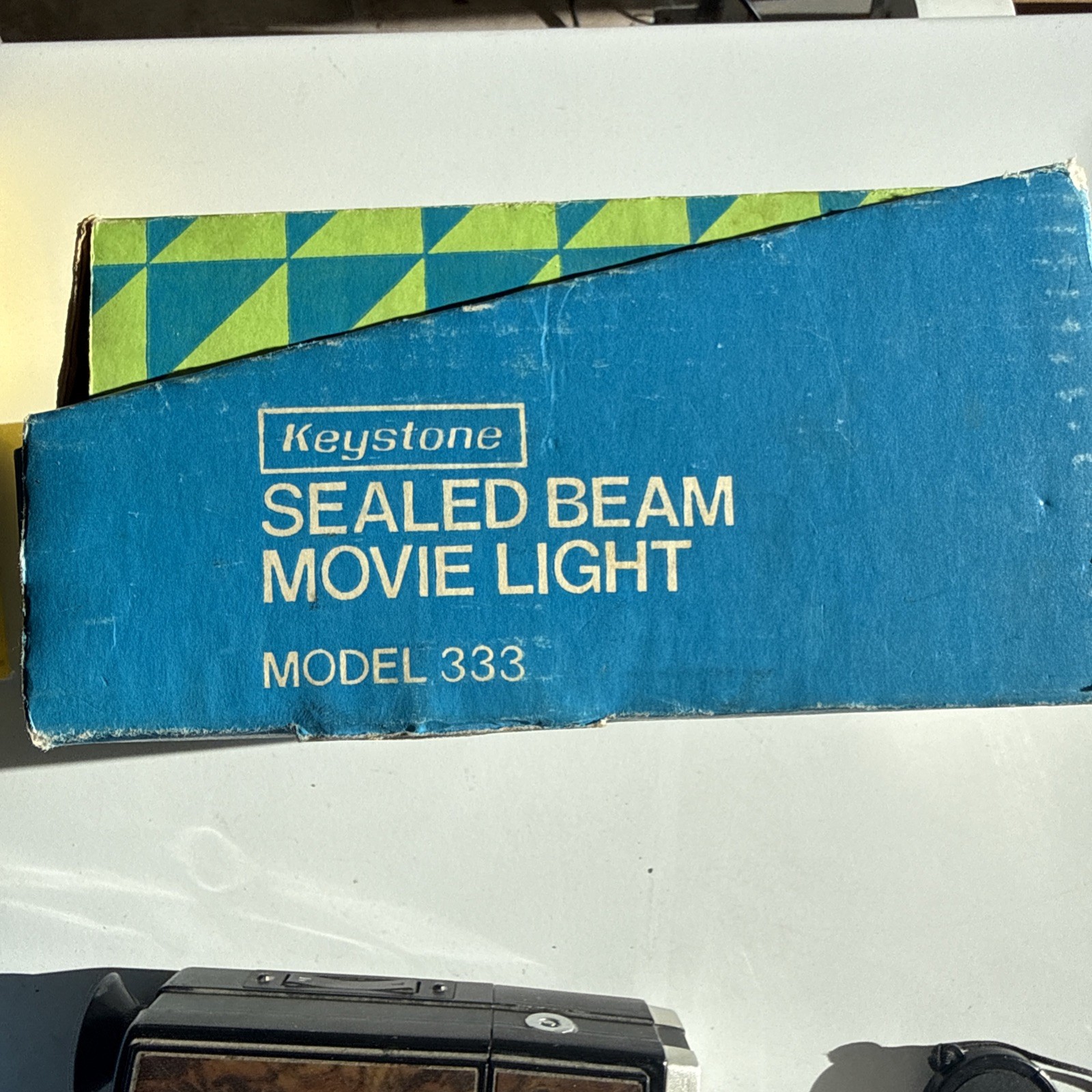 Vintage Keystone Super 8 Sealed Beam Movie Light Model 333 Original Box Works