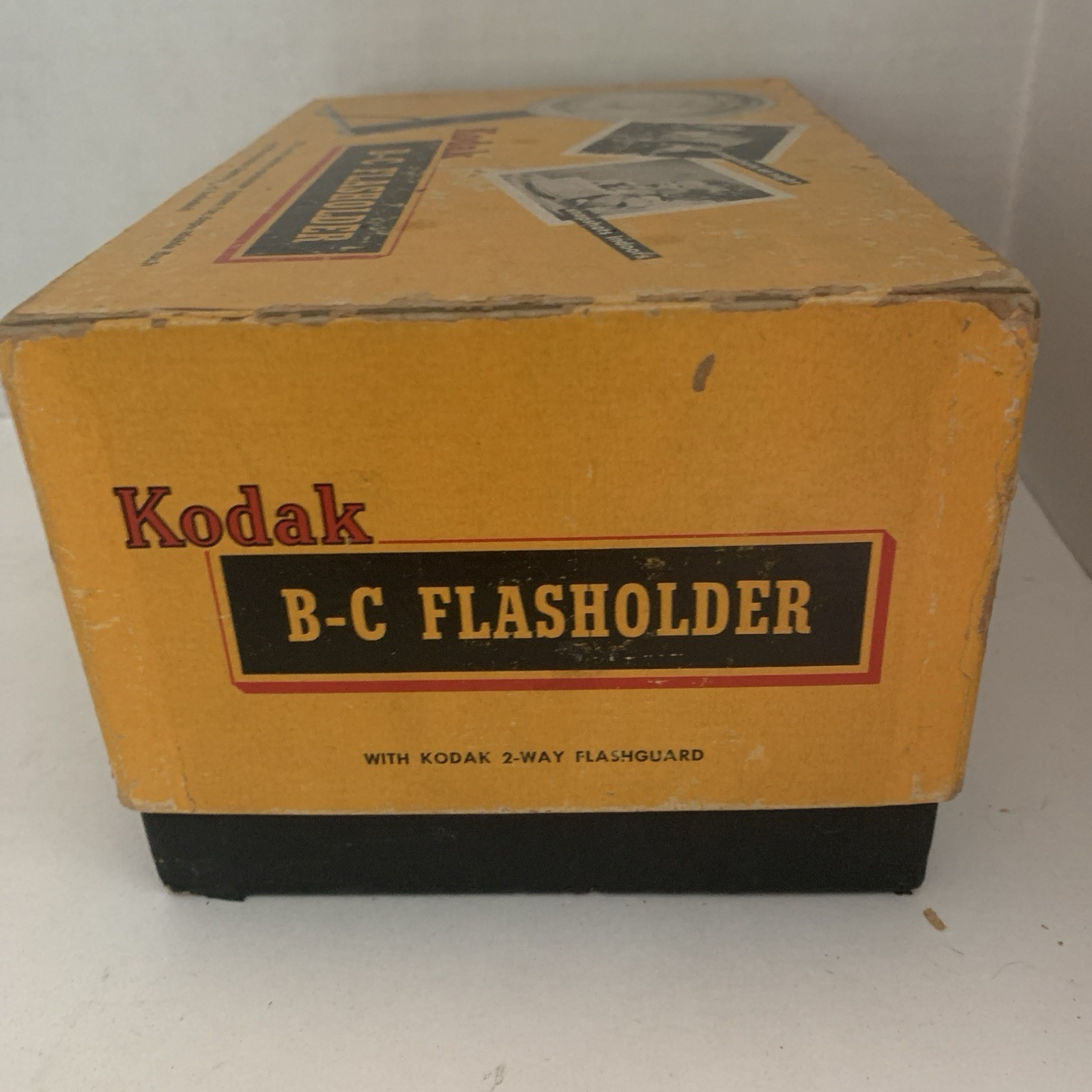 Vintage Kodak BC Flasholder Original Box Flashguard Photography￼