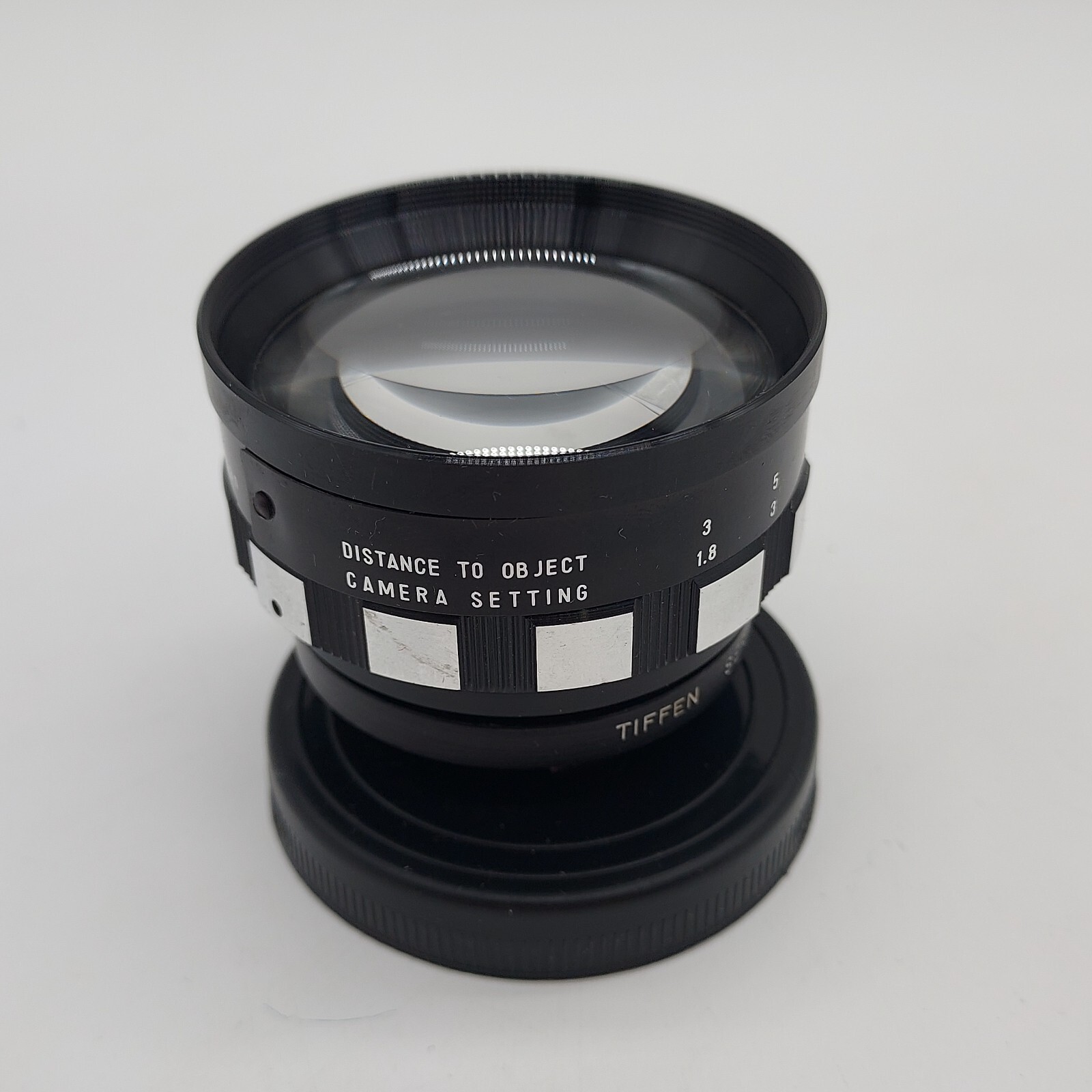 Vintage Ashreh Camera Setting Telephoto Lens W Tiffen Adapter Ring Series 5
