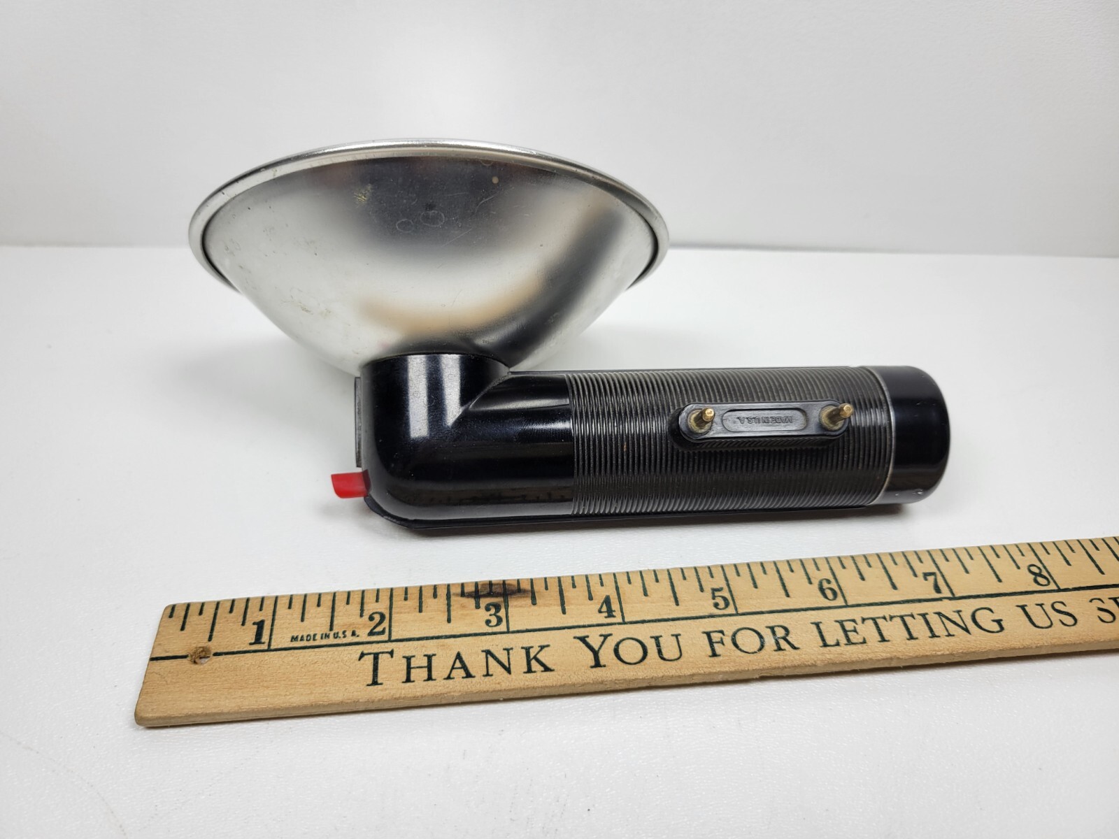 Argus Flash Bulb Holder Vintage Fits on Early Cameras Two Prong Bayonet Contact