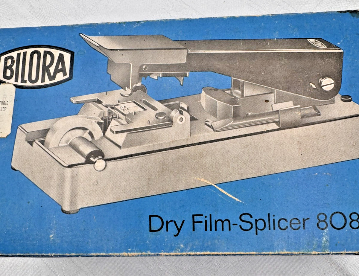 Bilora Dry Film Splicer 808 West Germany Super 8 Single 8 Vintage Still Sealed