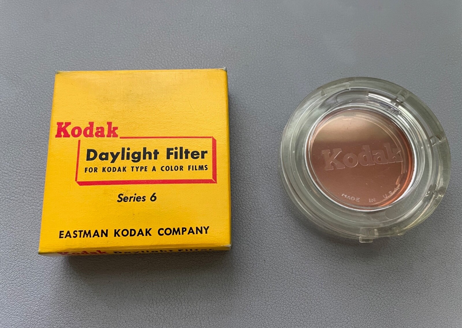 Kodak Series 6 Daylight 85 Filter with Box Drop In Vintage Lens