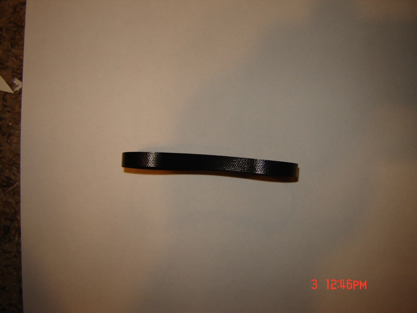 Projector Tilton Belt S5A 1/4 X 7-3/4 Motor Drive Belt, New Fabric type Belt