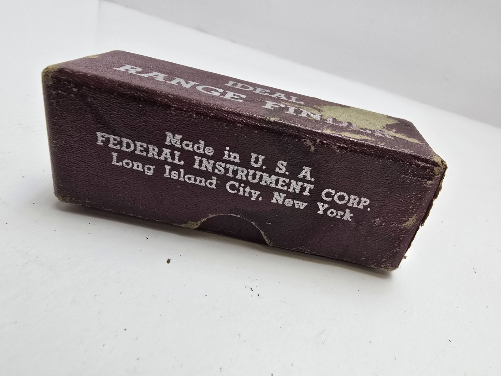 Vintage Ideal Range Finder Mfg By Federal Instrument Corp NY 1950s in Box USA