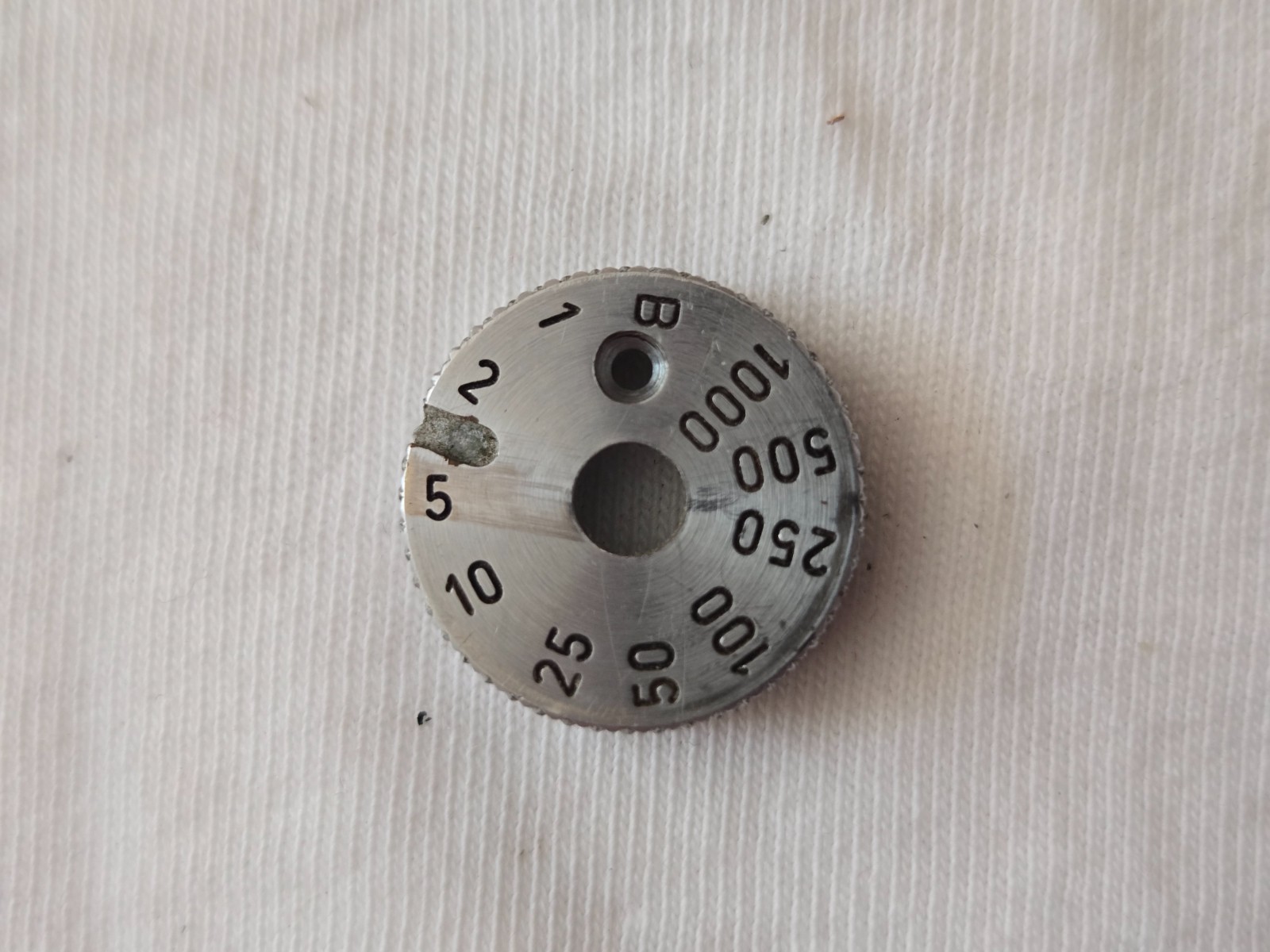 Original OEM Parts Leitz Leica M2 M3 Shutter Speed Dial in User Condition