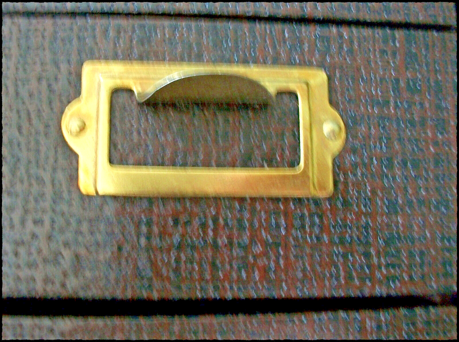 VTG MID CENTURY 3 Drawer Slide Case Barnett & Jaffe BAJA 10x8x53 PRESTIGE IND.