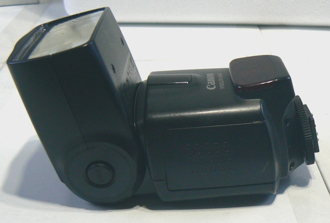 Canon Speedlite 430EX Camera Hot Shoe Flash w/Slide Out Diffuser- Works TESTED