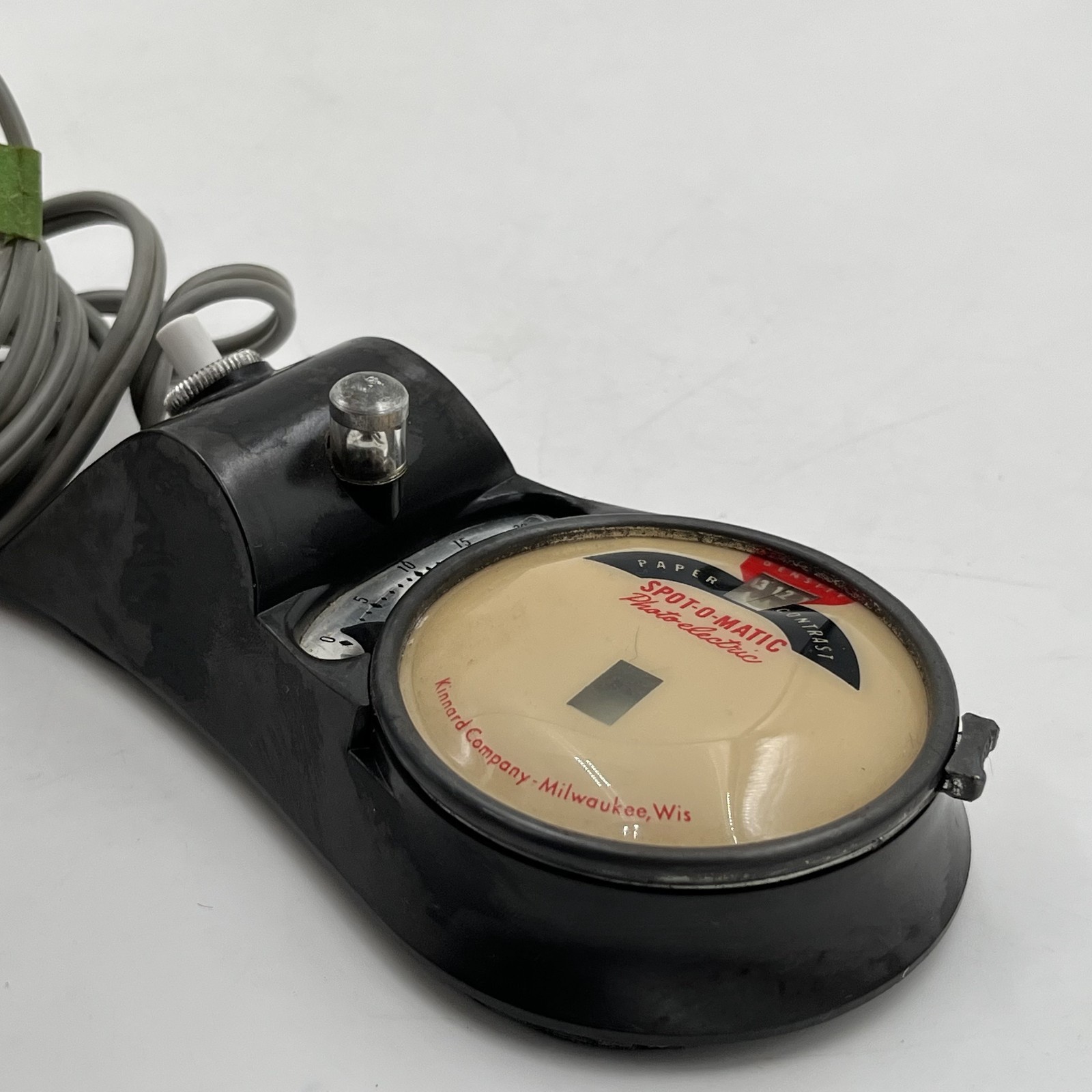 VTG Spot-O-Matic Enlarging Meter Exposure Time Photography Equip Steampunk Decor