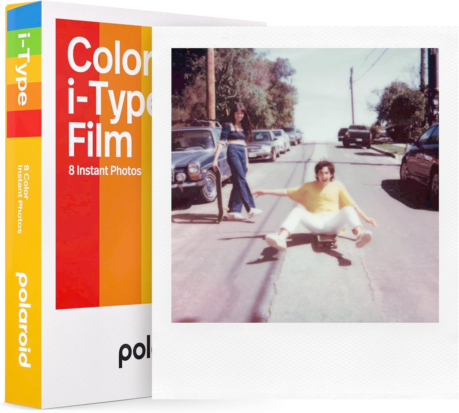 Polaroid i-Type Color Glossy Instant Film for Polaroid Now, Lab, and OneStep2…
