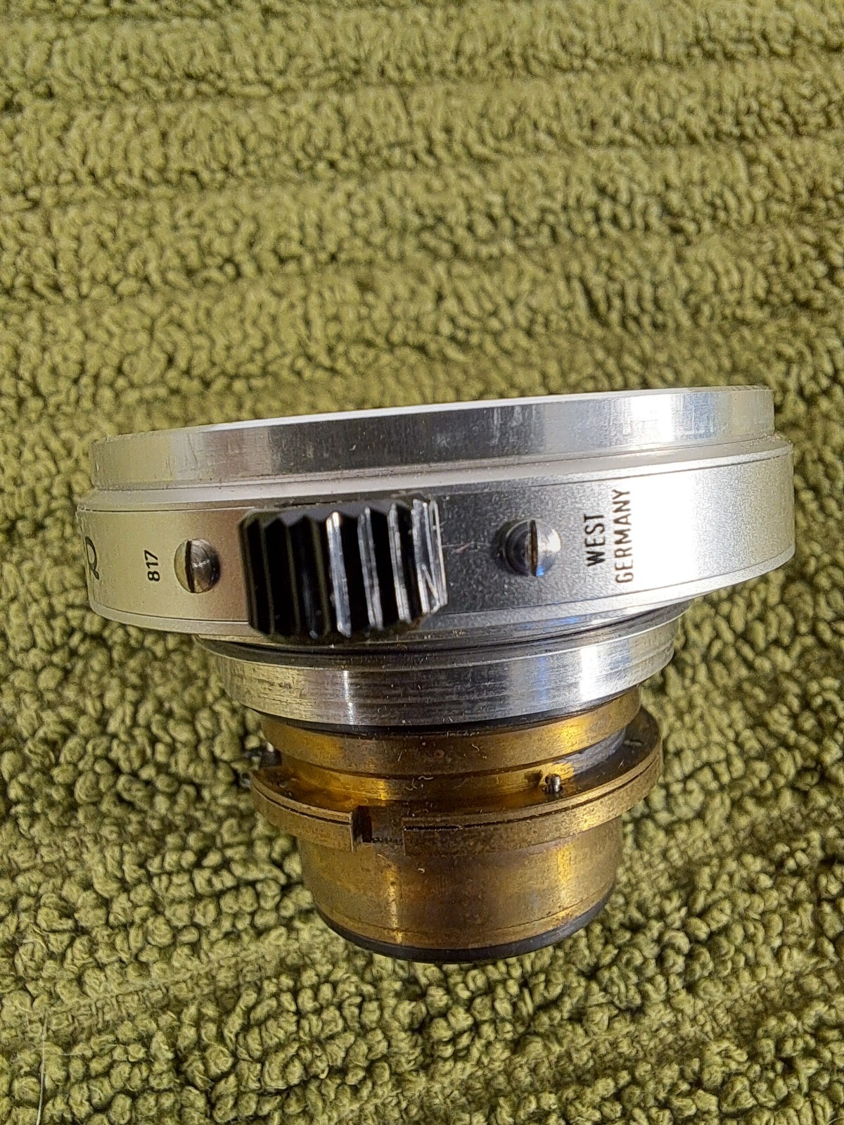 Schneider-Kreuznach BRAUN-Xenar f2.8/50R Compur Lens Front Part Only – Germany